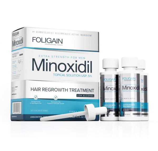 Minoxidil 5% juuksekasvu stimuleeriv lahus meestele (juuksed ja habe) LAOST OTSAS